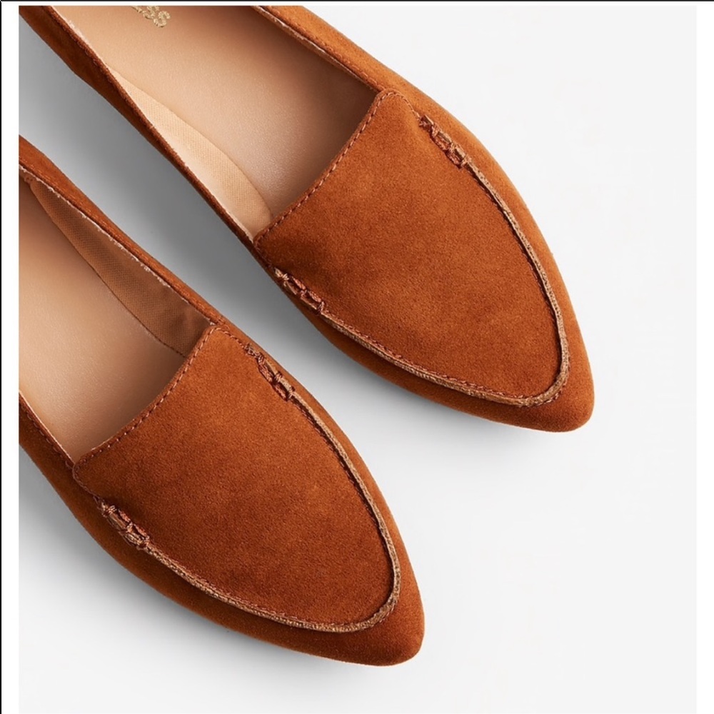 Express lenox brown loafer